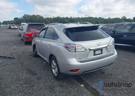 2012 Lexus Rx из США, поврежденный, VIN 2T2BK1BA4CC135647